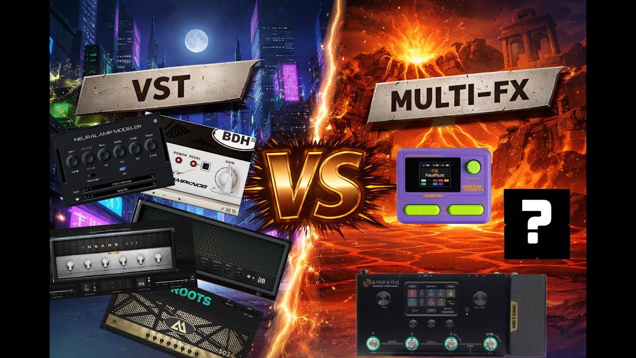 Affordable VST VS Hardware who makes better High Gain Sound (5150 ish)