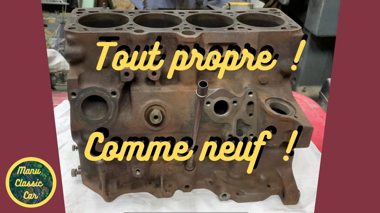 Gros nettoyage et peinture du moteur G60 !
