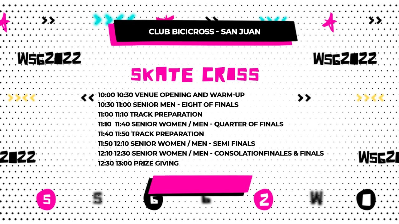 SKATECROSS - WORLD SKATE GAMES 2022