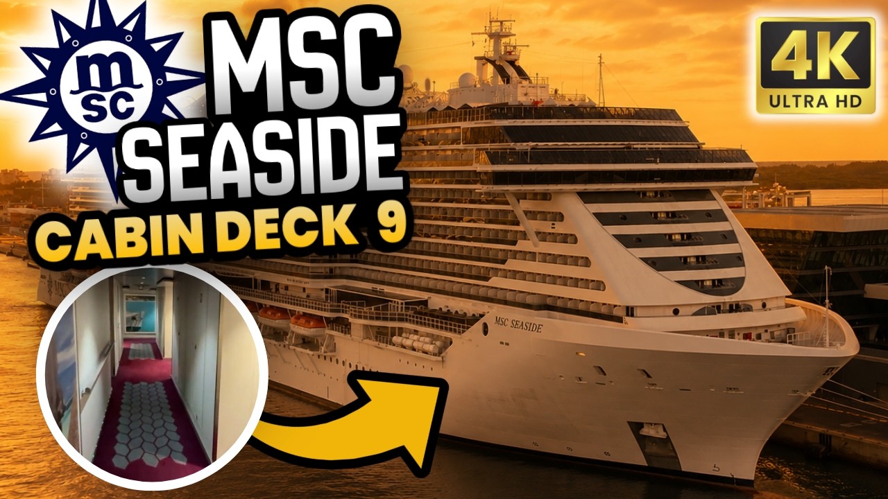 MSC Seascape Cabin Deck 9 | Tall Man's Cruise Adventures
