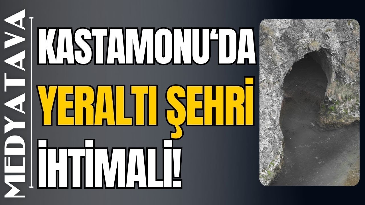 Kastamonu'da yeraltı şehri izleri bulundu! Bölge incelemeye alınacak! #haber #turizm
