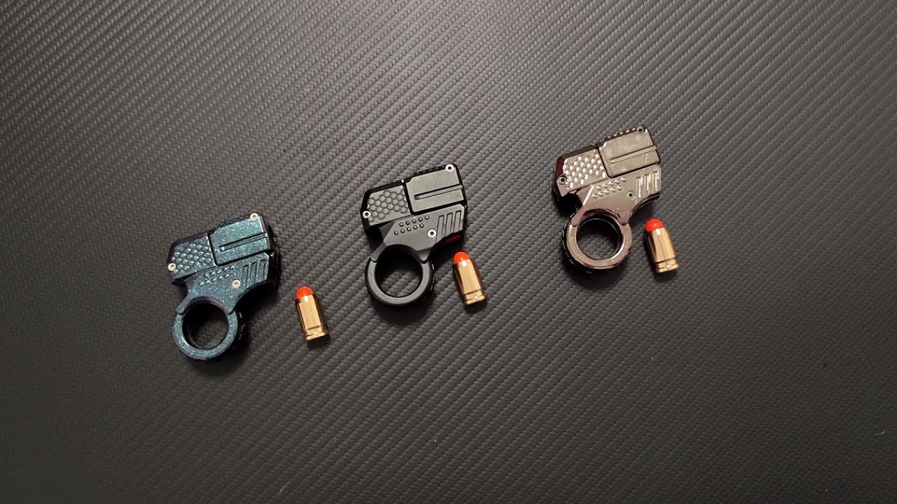 Fidget Finger Toy Gun 2024 - Mini Agent Pistol Toy Gun