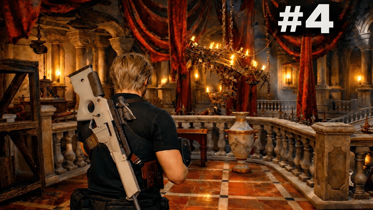 RESIDENT EVIL 4 REMAKE | PARTE 4 — ZERANDO AO VIVO - ESQUENTA PARA O REQUIEM