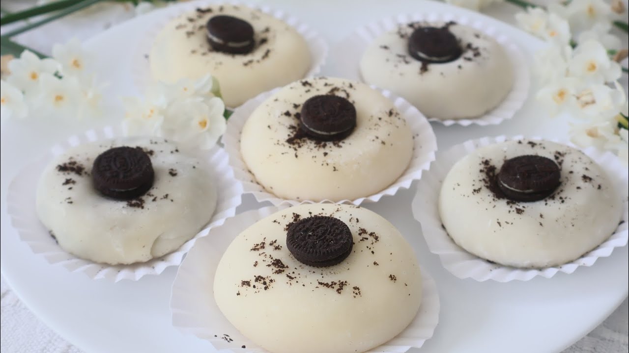 MOCHIS DE OREO ||Receta fácil para hacerlo en casa 👍