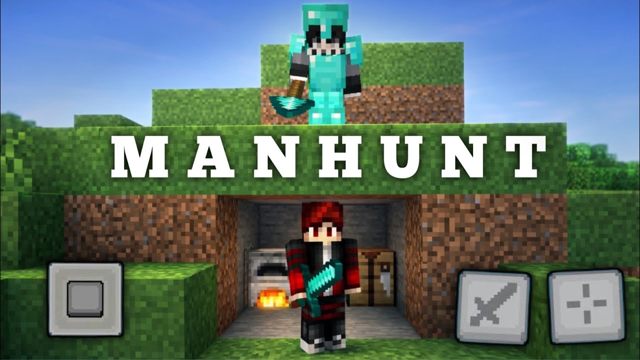 Minecraft Speedrunner  Vs Hunter 1 Vs 1🔥