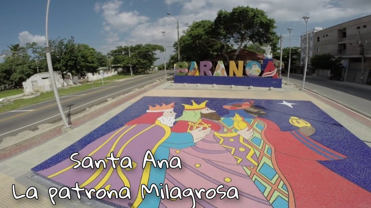 La patrona de baranoa - Santa Ana - homenaje a la banda 20 de Julio de Repelon