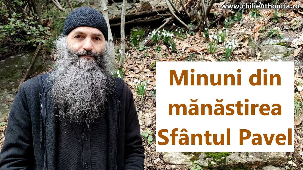 Minuni din mănăstirea Sfântul Pavel - părintele Pimen Vlad