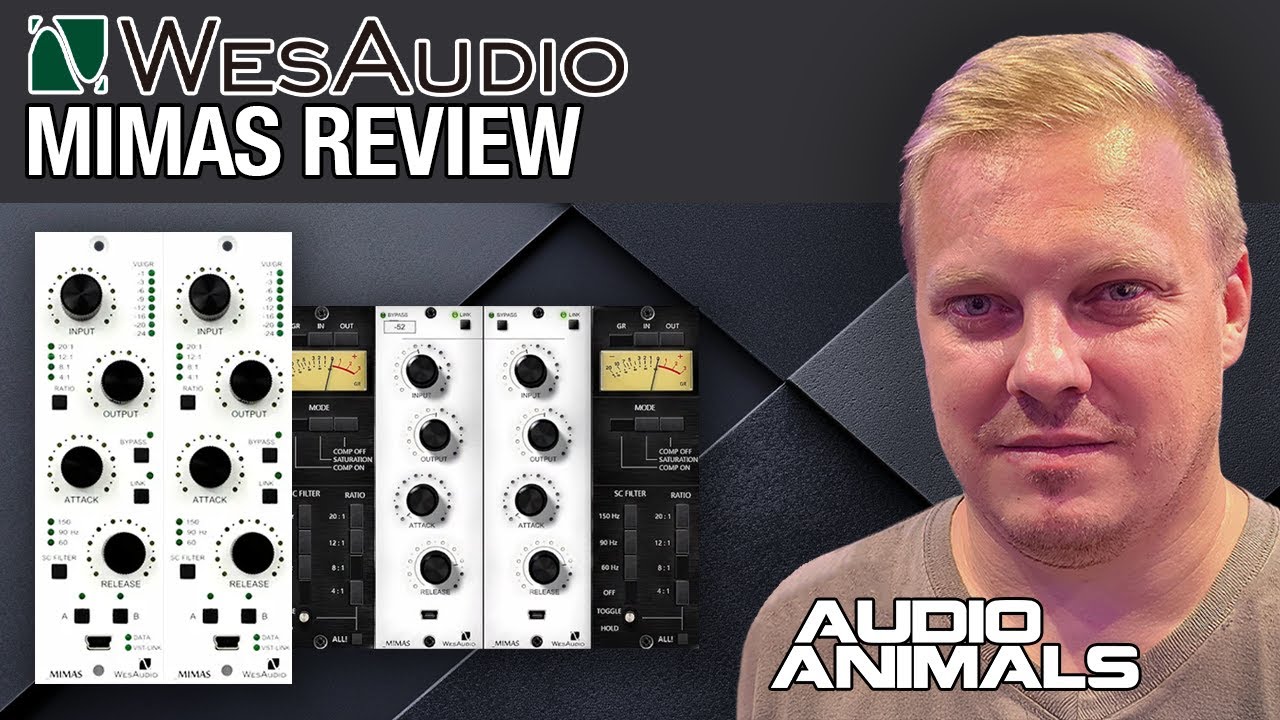Digitally Recallable 1176 FET Style Compressor - Wes Audio Mimas Compressor Review