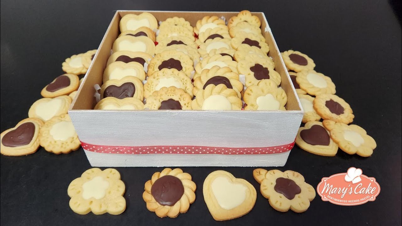 Galletas de Mantequilla con chocolate