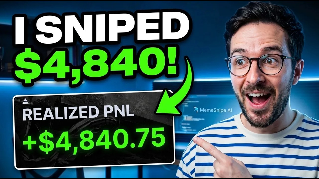I Tried NEW Solana Memecoin Sniper Bot&hellip; This Happened?! 👀