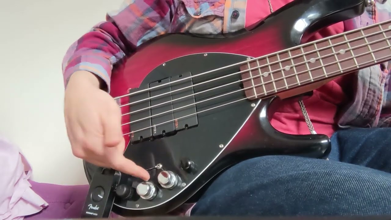 Hot Rodded StingRay 5 Bass with 3 EMG Pickups, Basically a Precision Jazz AND Stingray bass