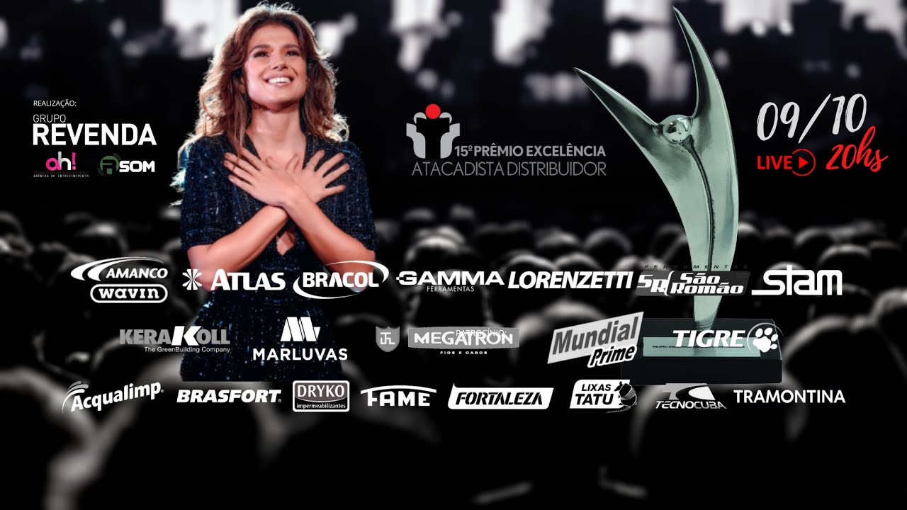 15º Prêmio Excelência - Atacadista Distribuidor #live #gruporevenda