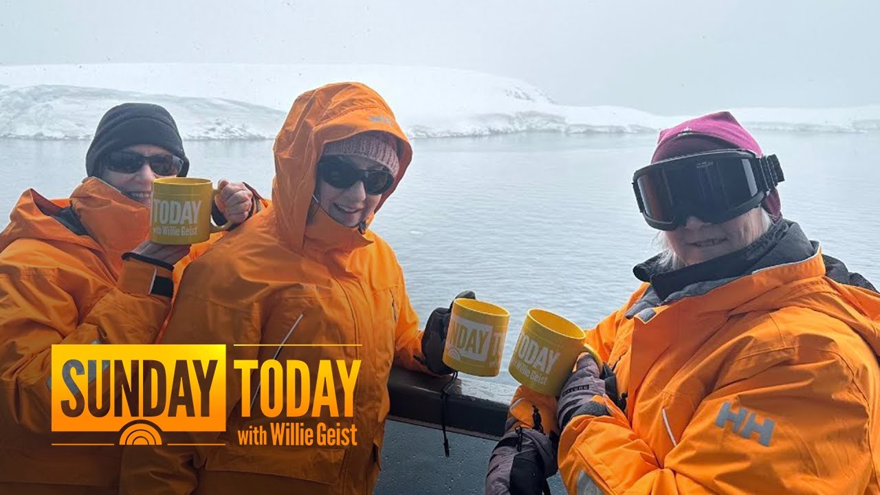 Sisters travel to Antarctica with Sunday Mugs