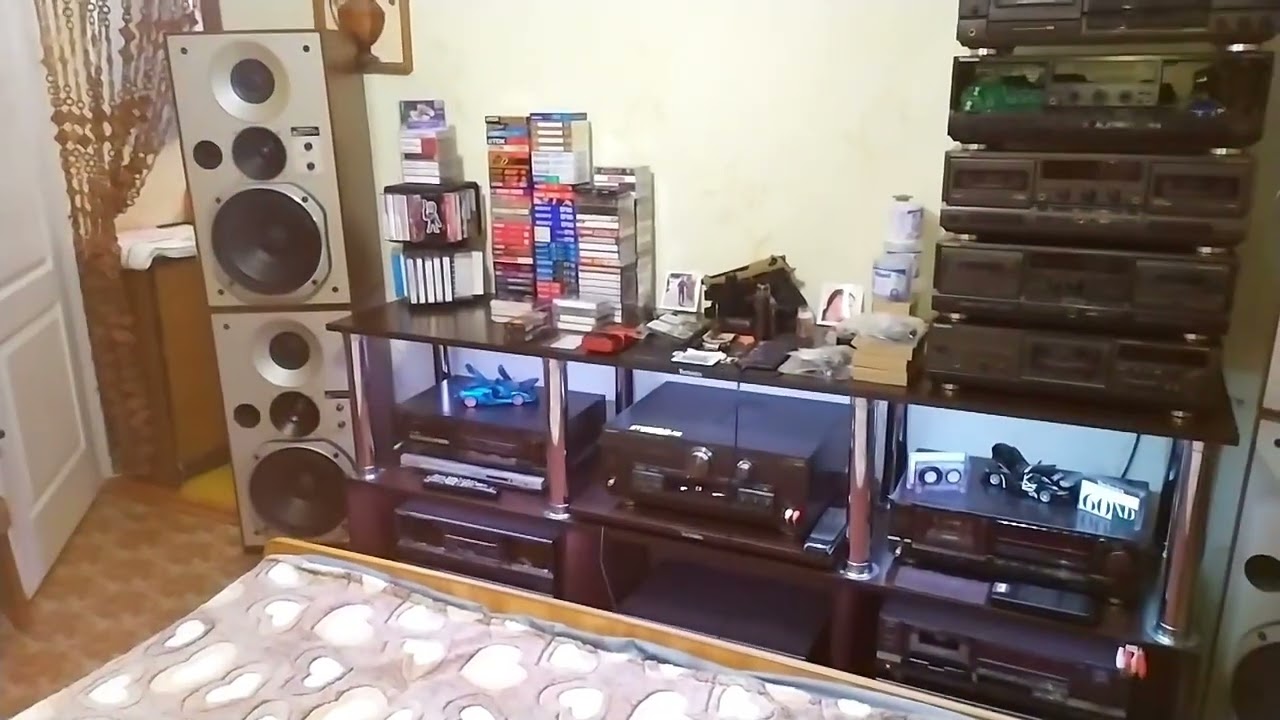 Technics аппаратура! 4 АС Technics SB-X5! Вот где я реально кайфа словил! 🎧☝️🙂👍