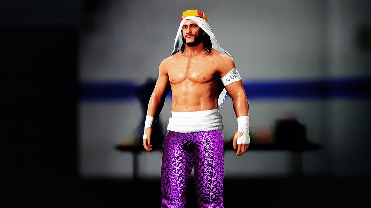 WWE2k18 caw fórmula : Sabu (ECW)