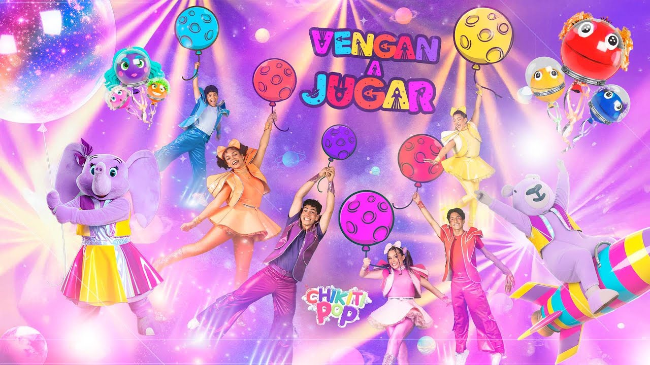 🚀 Chikiti Pop – Álbum Completo: Vengan A Jugar ✨ [ Canciones Infantiles | Música para Niños ]
