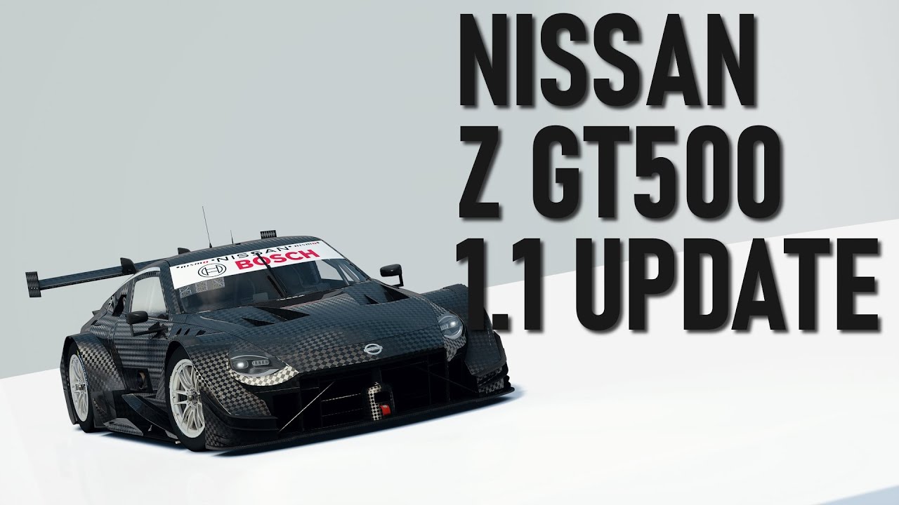 Assetto Corsa - Nissan Z GT500 1.1 Mod Update [RELEASE]