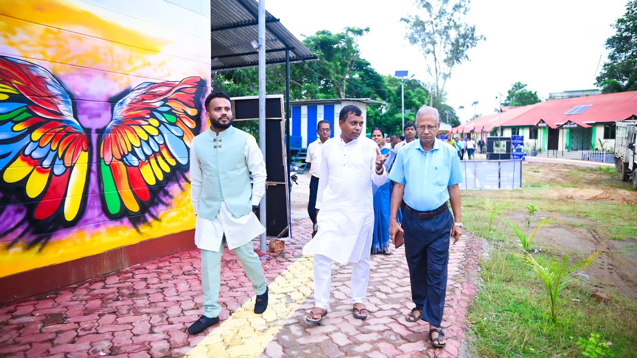 Humanity gets direction. Special disability camp and honouring the past event at Amarpur RD Block