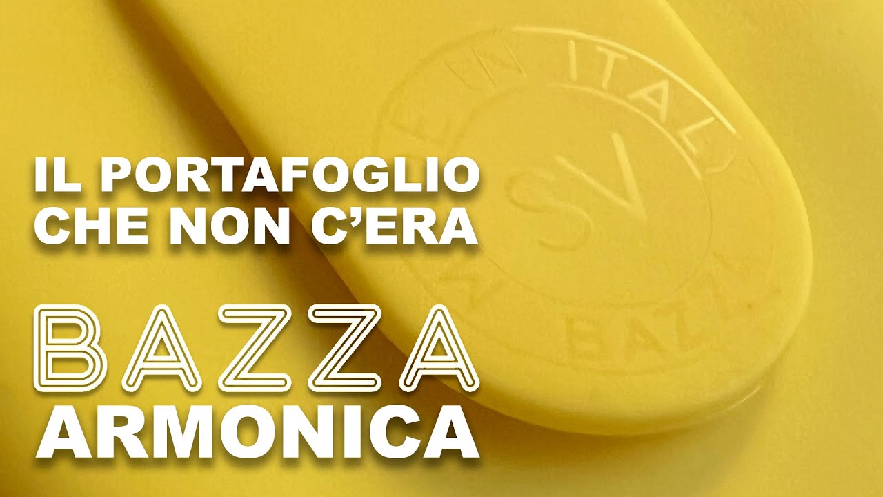 Ecco a voi il portafoglio smart "ARMONICA" di BAZZA