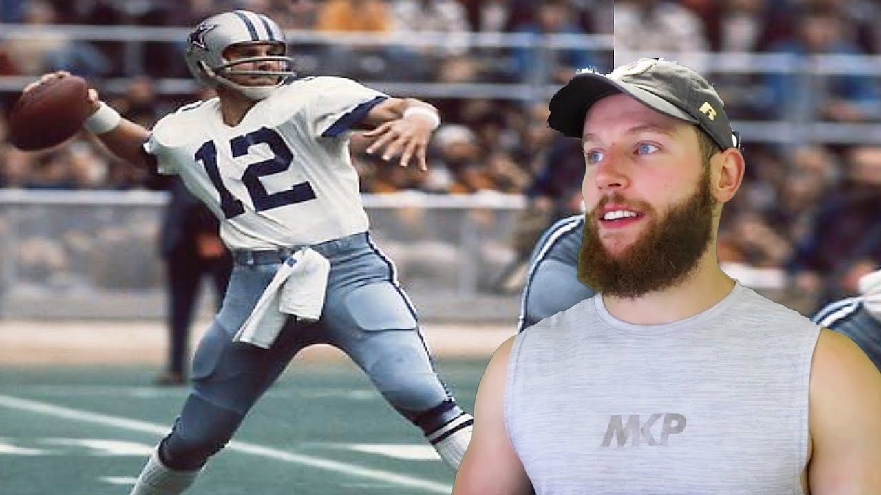 Rugby Player Reacts to ROGER STAUBACH #46 The Top 100 NFL's Greatest Players!