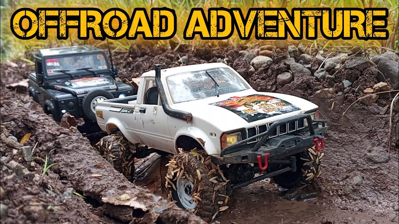 Rc Offroad Track Licin - Rc Car Jeep Adventure Mn99s vs Wpl c24