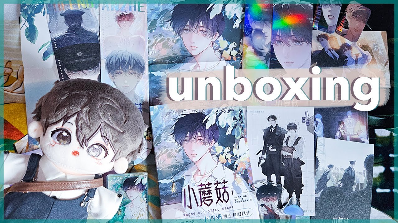 LITTLE MUSHROOM MANHUA VOL.1 小蘑菇 | UNBOXING 🍄