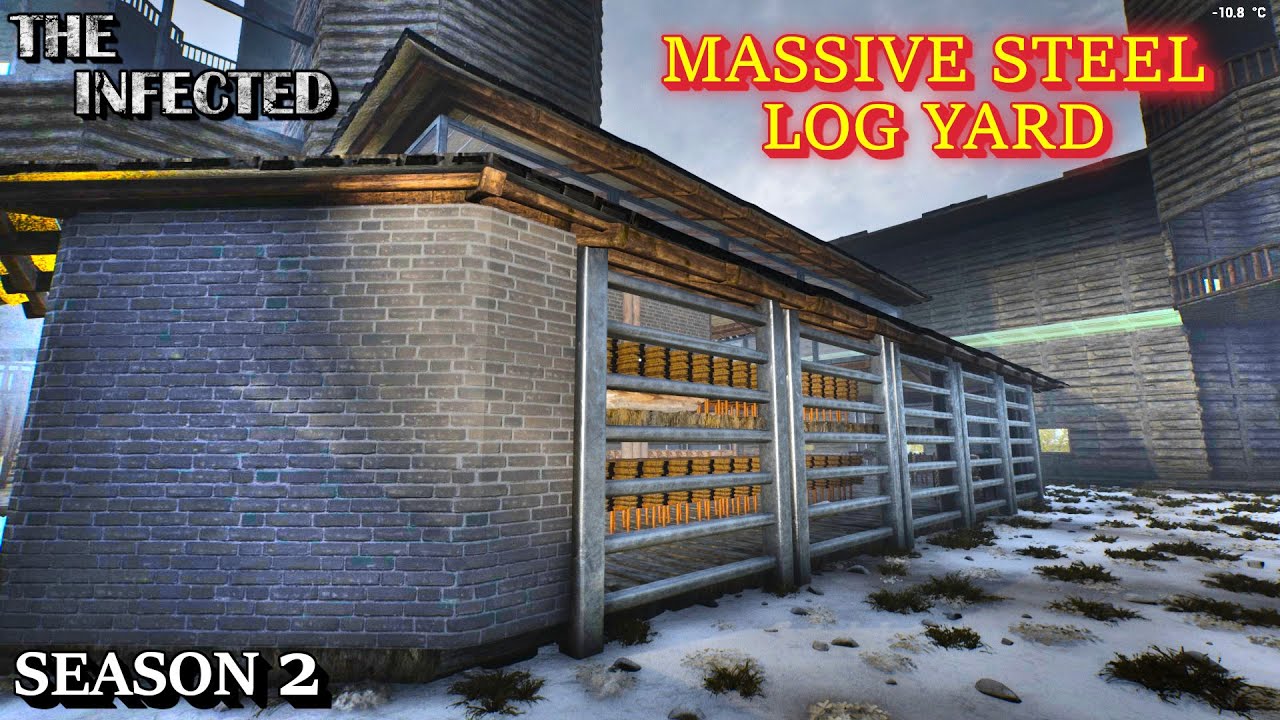 MIGHTY STEEL LOG YARD! v11.3 | The Infected Gameplay | S2E70