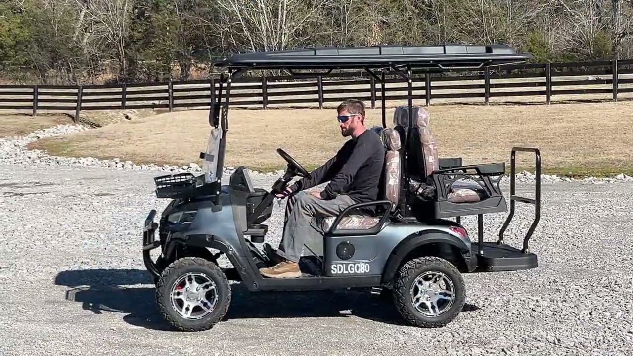 Unused 2025 SDLANCH SDLGC80 GOLF CART (8193) - Selling at auction