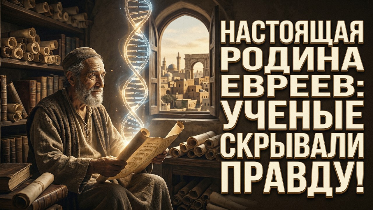 ОТКУДА НА САМОМ ДЕЛЕ ВЗЯЛИСЬ ЕВРЕИ? Их ближайшие генетические родственники вас шокируют! 🤯