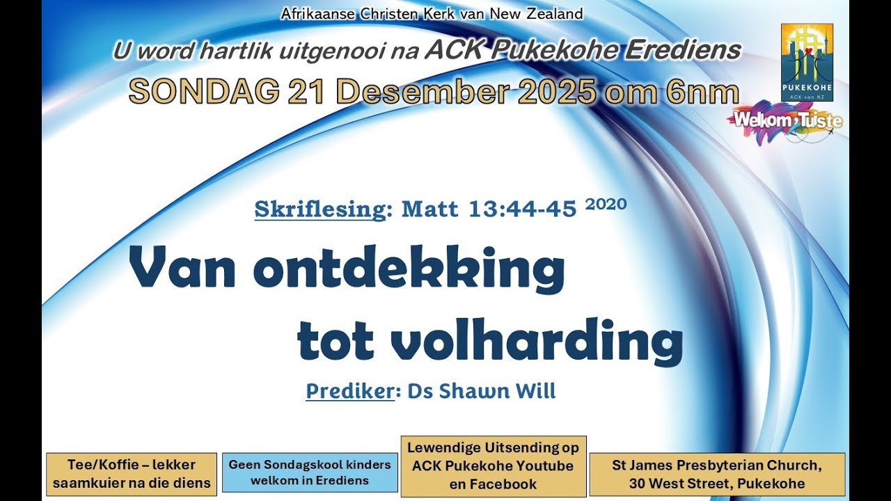 Van ontdekking tot volharding