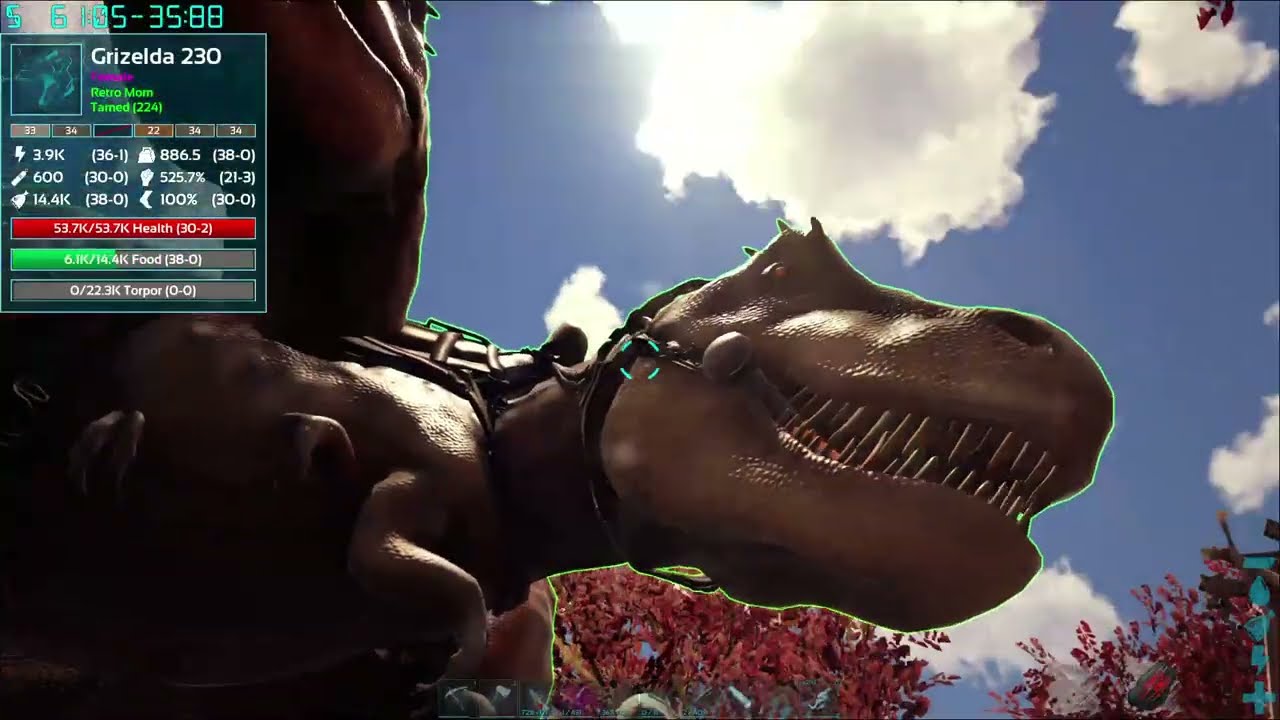 Day 10 Rex VS Alpha Raptor