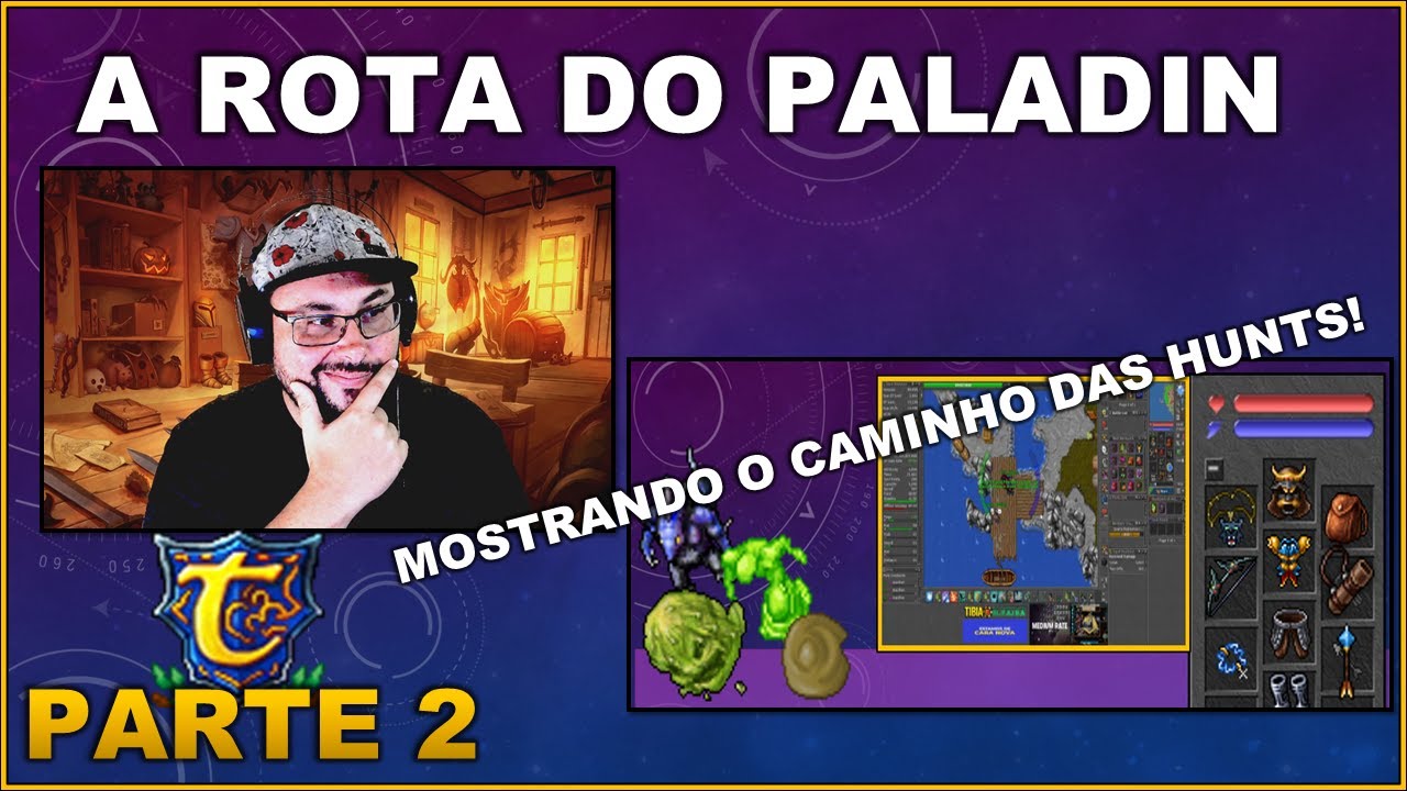 A ROTA DO PALADIN - NÍVEL 100 A 200 | PARTE 2 - TIBIA GLOBAL