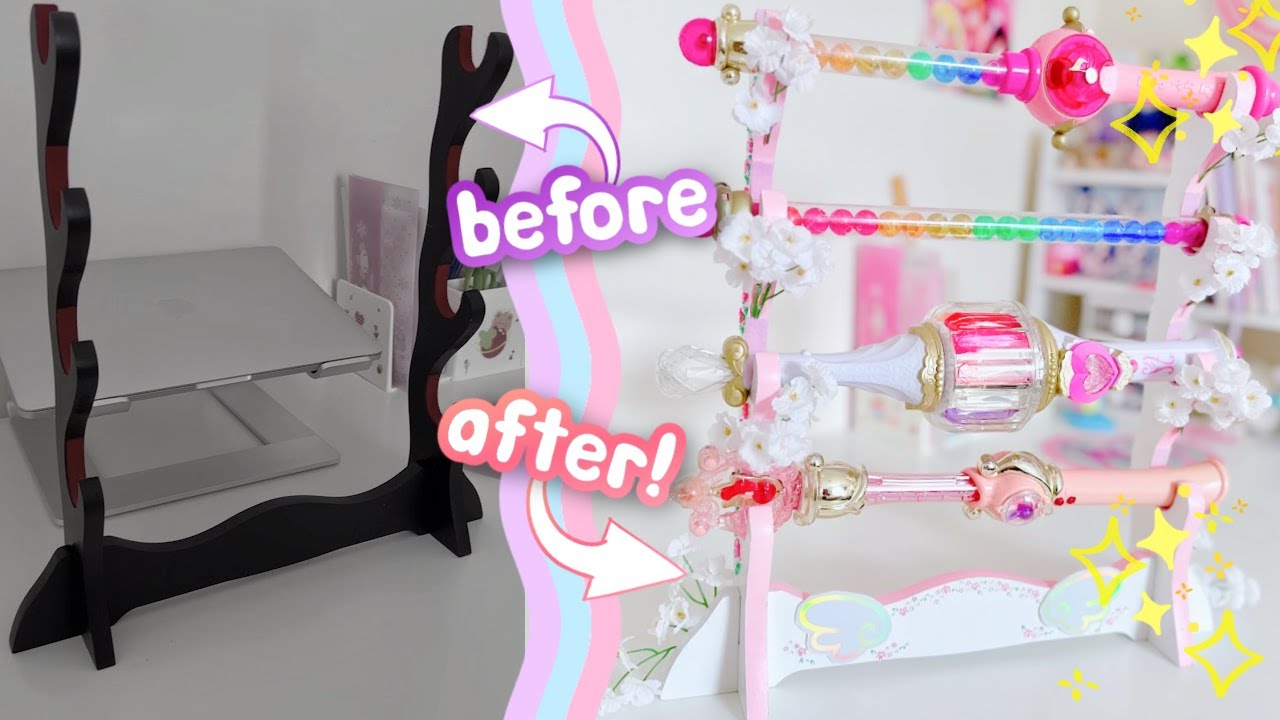 Turning a sword stand into a Magical Girl wand stand 🌟
