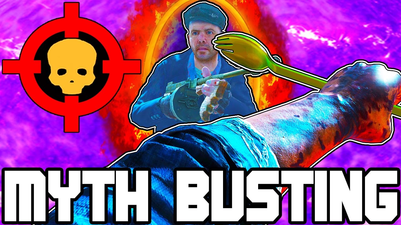 CAN YOU KILL WEASEL WITH THE GOLDEN SPORK?? BLACK OPS 3 / IW ZOMBIES | MYTH BUSTING MONDAYS #78