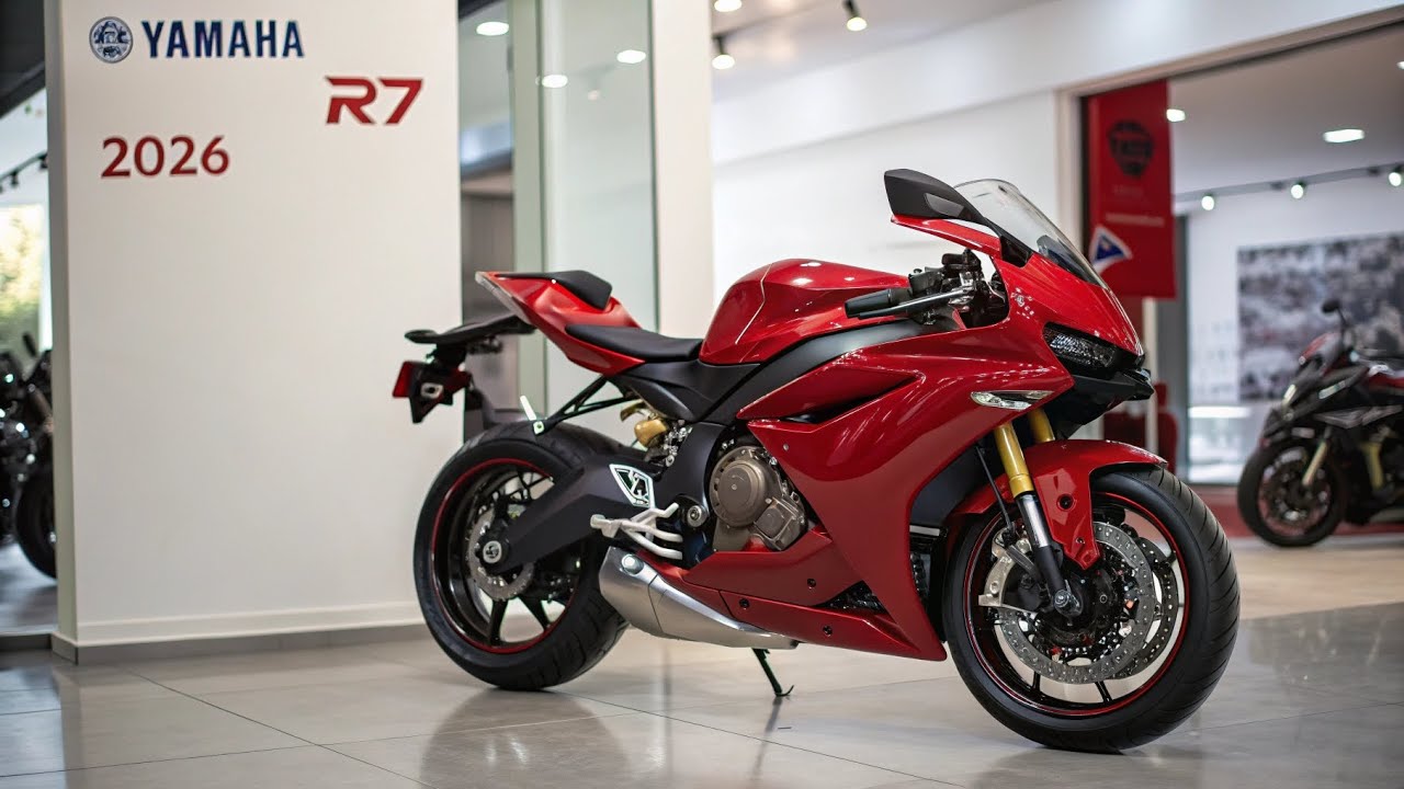 Представлена ​​новая Yamaha R7 2026 года! Модернизированный суперспортивный мотоцикл! 🔥🚨 | Послед...