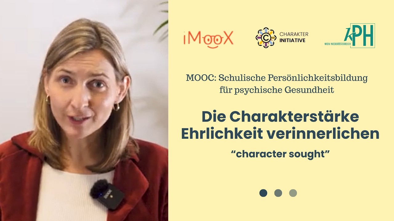 Die Charakterstärke Ehrlichkeit verinnerlichen (