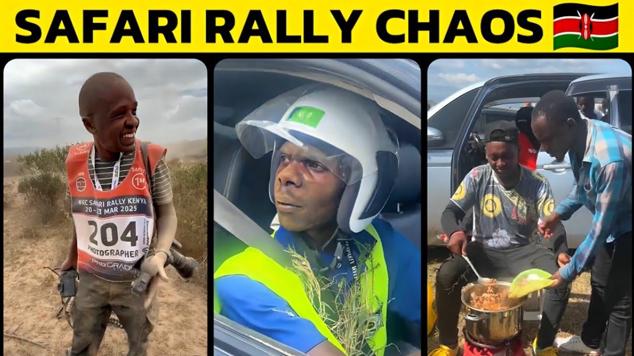 Лучшие моменты ралли Kenya Safari, запечатленные на камеру (Часть 1) | Основные моменты WRC Kenya