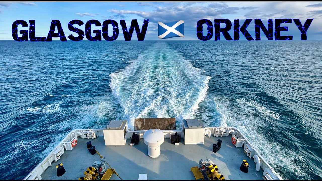 Glasgow to Orkney via Aberdeen | NorthLink Ferry & HST Train in SCOTLAND