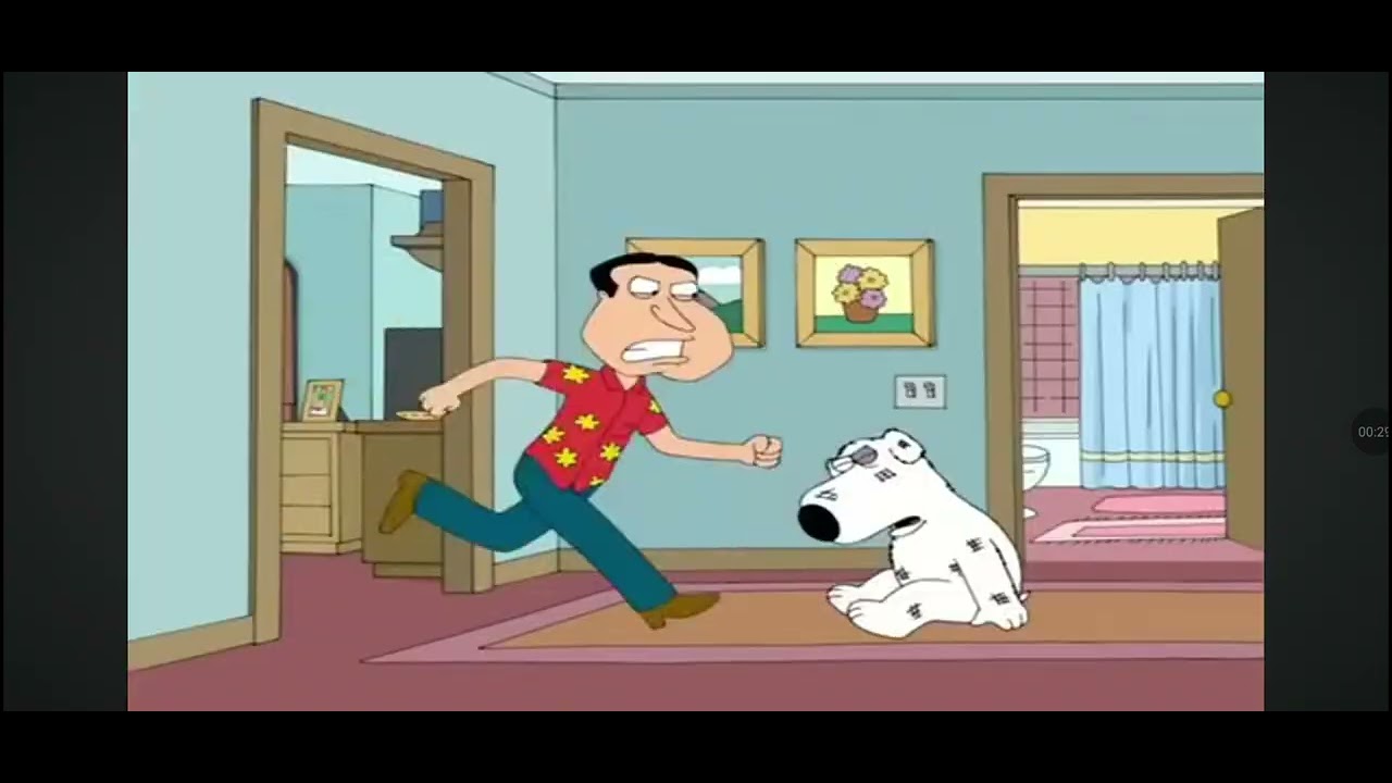 Family guy - quagmire gets mad at brian 