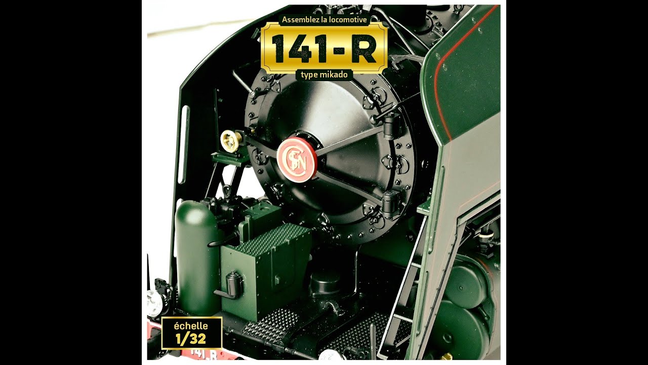 Building The magnificent 141-R Locomotive Stages  97-98 #ixocollections