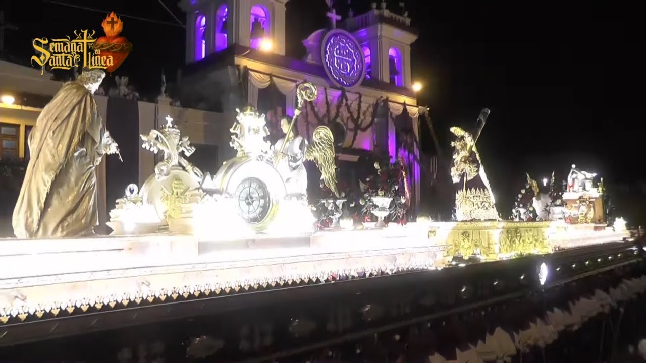 ENTRADA  JESÚS DE CANDELARIA Procesión Jueves Santo 2025 Templo de Candelaria Cristo Rey