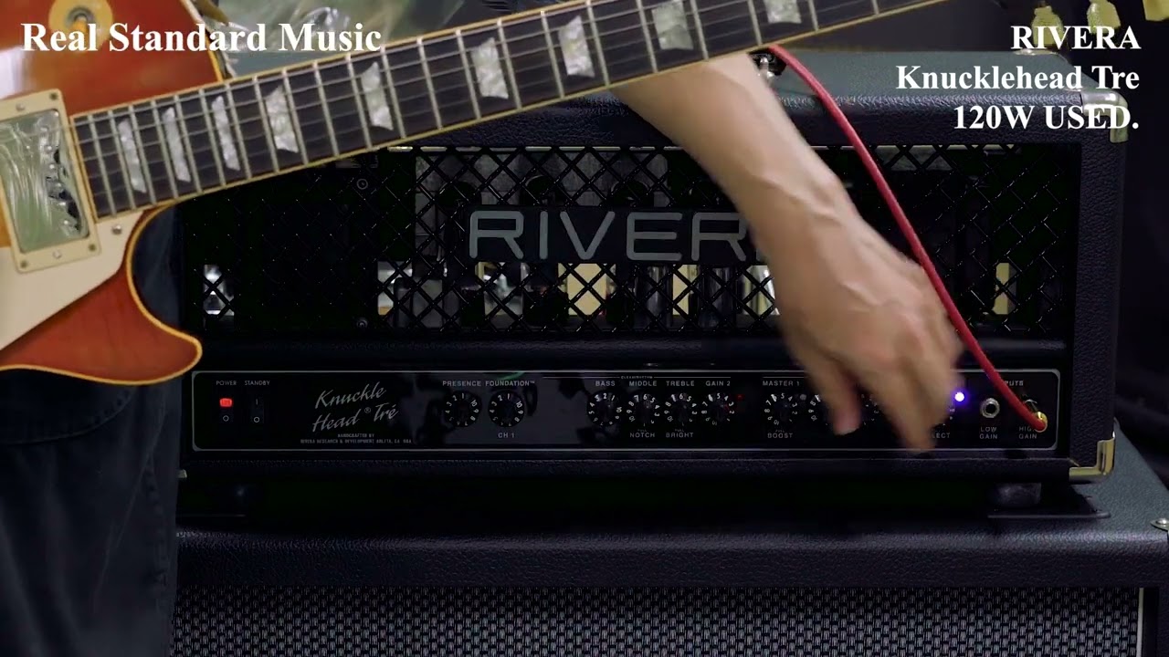 RIVERA Knuckelhead Tre 120W USED.