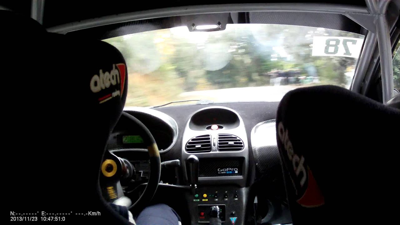 rally var 2013 206 rc groupe A Botticini/Seux Collobrières ES4