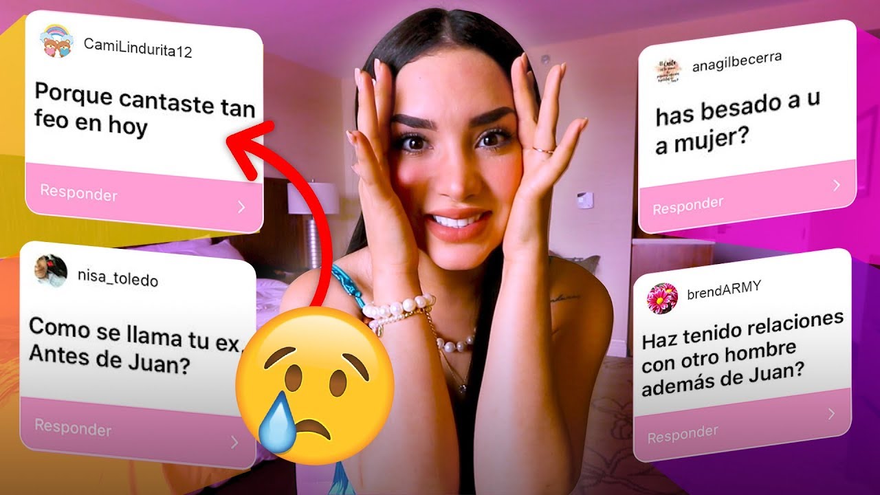 EL NOMBRE DE MI EX ANTES DE JUAN ES ESTE 😱 ¿POR QUE CANTE FEO EN HOY? #KimResponde6