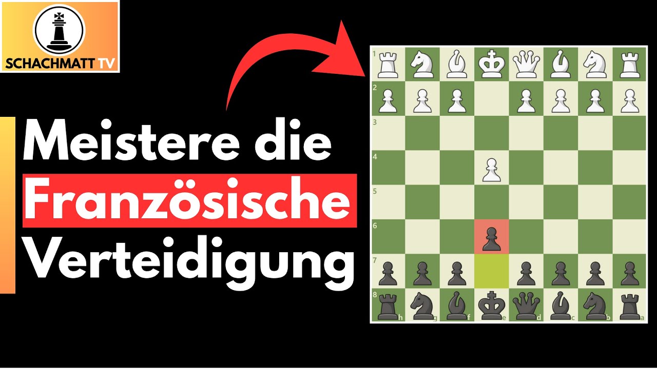 Meistere die Französische Verteidigung || 15-Minuten Schacheröffnung