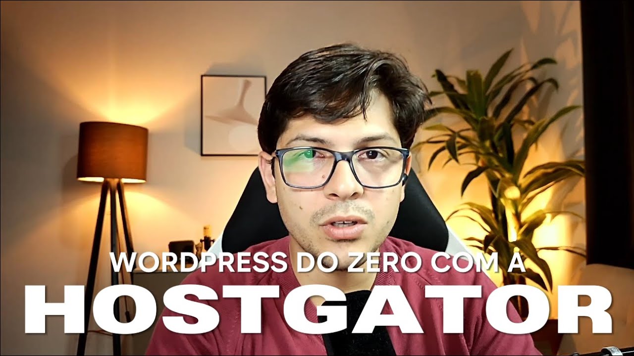 Como Criar Site WordPress na HostGator do Zero (Domínio, Tema e Plugins) Passo a Passo.