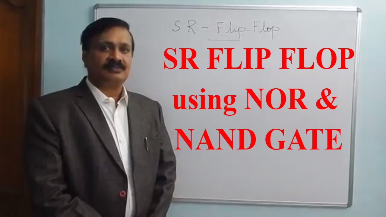 SR flip flop (simplified in English)