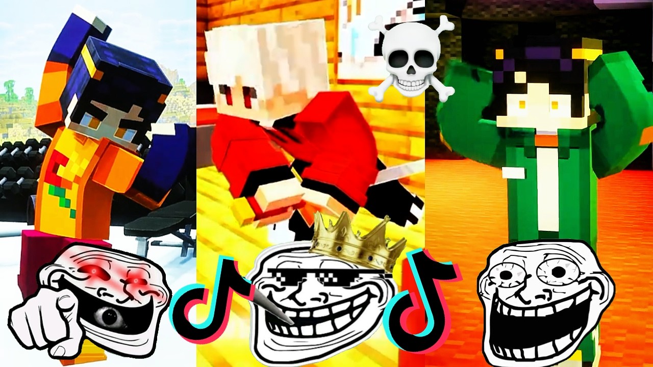 🥶☠️MINECRAFT HARD MEMES - THE COLDEST MOMENTS THAT SHOCKED EVERYONE