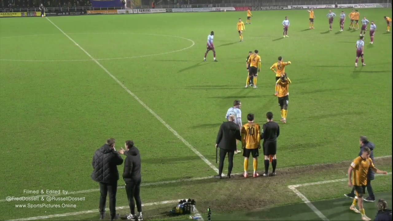 Boston United vs Gateshead 10-02-26