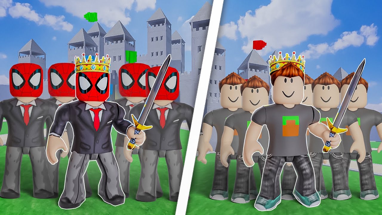 FERİTED ASKERLERİ vs TARIK ASKERLERİ SAVAŞI 💂💂- Ferited Roblox